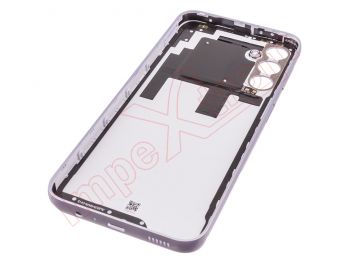 Carcasa trasera / Tapa de batería color plateado para Samsung Galaxy A14 4G, SM-A145F